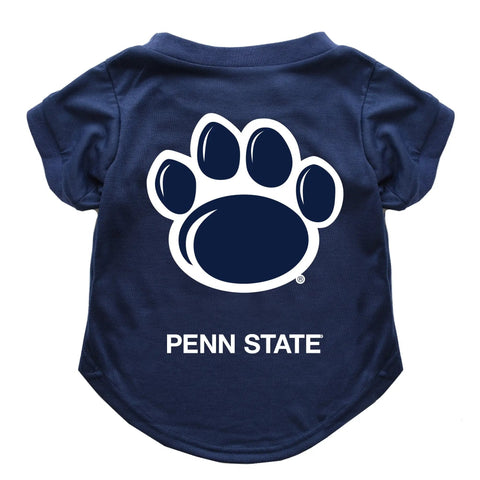 Penn State Pet Shirt | Official College Gear Polyester Pet Clothing Tee T-Shirt - YinzerShop