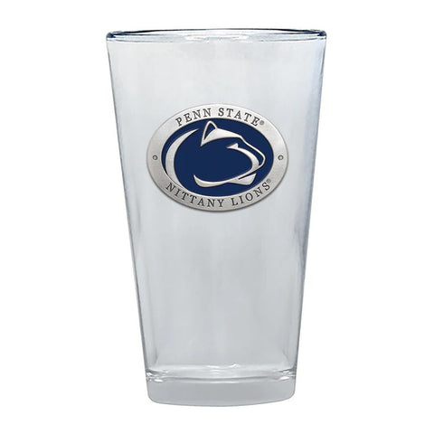 Penn State Pint Glass – 16 Ounce Etched College Logo Glass | Handcrafted Pewter Gift Pint Glass - YinzerShop