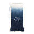 Penn State Scarf - Licensed Dip Dye Acrylic Fall Scarf With Team Logo Scarf - YinzerShop