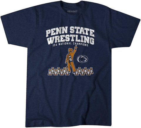 Penn State Wrestling: 13x National Champions Penn State Nittany Lions-College Wrestling - YinzerShop