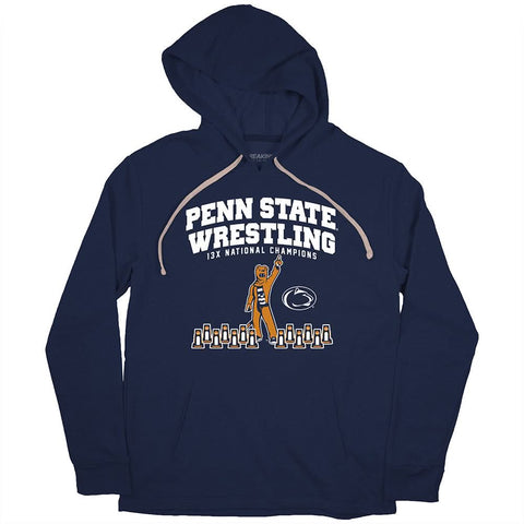 Penn State Wrestling: 13x National Champions Penn State Nittany Lions-College Wrestling - YinzerShop