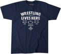 Penn State: Wrestling Lives Here Penn State Nittany Lions-College Wrestling - YinzerShop