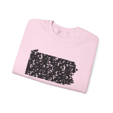 Pennsylvania Grunge - Heavy Blend™ Crewneck Sweatshirt Sweatshirt - YinzerShop