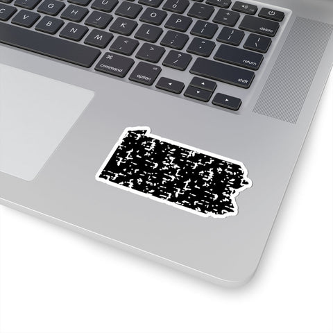 Pennsylvania Grunge - Kiss-Cut Stickers Paper Products - YinzerShop