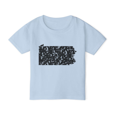 Pennsylvania Grunge - Toddler T-Shirt Kids Apparel - YinzerShop