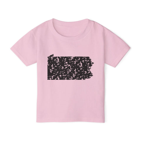 Pennsylvania Grunge - Toddler T-Shirt Kids Apparel - YinzerShop