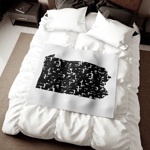Pennsylvania Grunge - TT Style - Sweatshirt Blanket Home Decor - YinzerShop