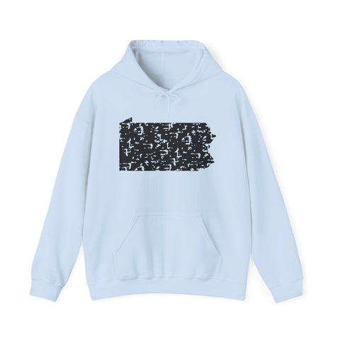 Pennsylvania Grunge - Unisex Heavy Blend™ Hooded Sweatshirt Hoodie - YinzerShop