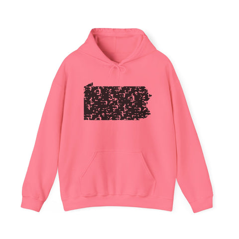 Pennsylvania Grunge - Unisex Heavy Blend™ Hooded Sweatshirt Hoodie - YinzerShop