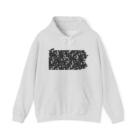 Pennsylvania Grunge - Unisex Heavy Blend™ Hooded Sweatshirt Hoodie - YinzerShop