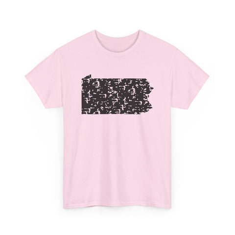 Pennsylvania Grunge - Unisex Heavy Cotton Tee T-Shirt - YinzerShop