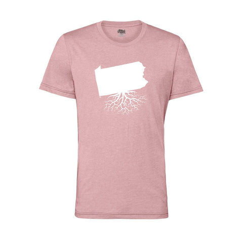 Pennsylvania Men's Classic Tee | WearYourRoots T-Shirt WYR Heather Orchid S 