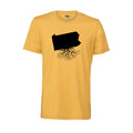 Pennsylvania Men's Classic Tee | WearYourRoots T-Shirt WYR Heather Mustard S 