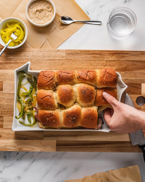 Pennsylvania Serving Plate - Porcelain Oven Safe Platter | Keystone State Dish Baking Dish - YinzerShop