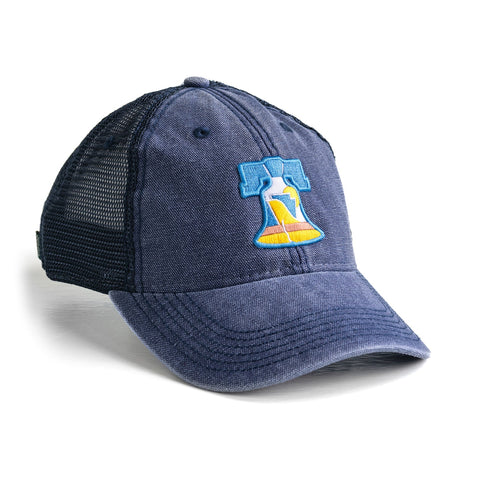 Pennsylvania Snapback Hat - Low Profile Trucker Cap With Liberty Bell Patch Snapback Hat - YinzerShop