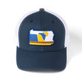 Pennsylvania Snapback Hat – RepresentPA Trucker Patch Cap With Meshback Snapback Hat - YinzerShop