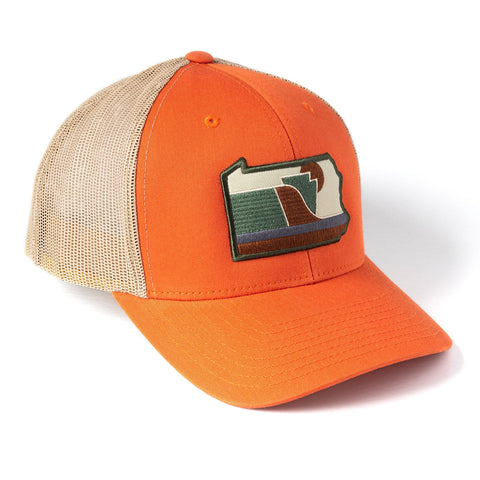 Pennsylvania Snapback Hat - The Grouse | Structured Front Cap, Camo Patch Hat Snapback Hat - YinzerShop