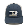 Pennsylvania Snapback Hat - The Nittany | Trucker Patch Hat with Embroidered Logo Snapback Hat - YinzerShop