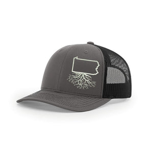 Charcoal with Black Mesh
