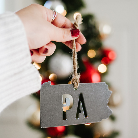 "PA" Pennsylvania Ornament