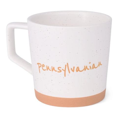Pennsylvanian Mug | Ceramic Coffee Cup with State Design Mug - YinzerShop