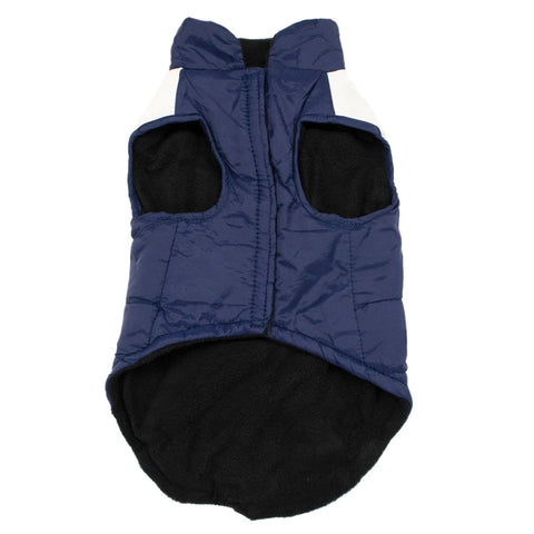 Pet Parka Puff Vest – Penn State University Quilted Dog Winter Vest With Reflective Stripe Pet Parka Vest - YinzerShop