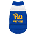 Pet Puffer Vest | Pittsburgh University Dog Winter Jacket With Reflective Stripe Pet Parka Vest - YinzerShop
