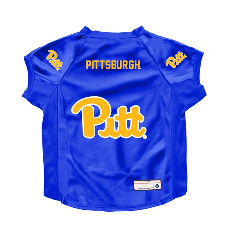 Pet Stretch Jersey | University of Pittsburgh Big Dog Sports Jersey with Bold Team Colors Pet Jersey - YinzerShop
