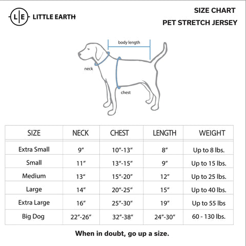 Pet Stretch Jersey | University of Pittsburgh Big Dog Sports Jersey with Bold Team Colors Pet Jersey - YinzerShop