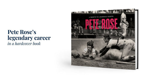 Pete Rose Tribute Book – Collector's Edition Baseball Legend Hardcover Book - YinzerShop
