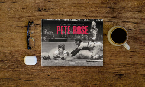 Pete Rose Tribute Book – Collector's Edition Baseball Legend Hardcover Book - YinzerShop