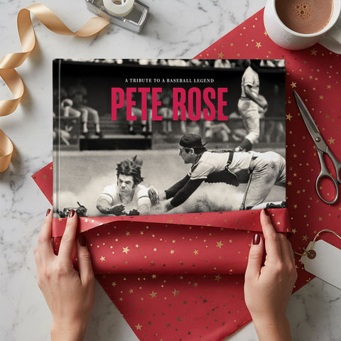 Pete Rose Tribute Book – Collector's Edition Baseball Legend Hardcover Book - YinzerShop