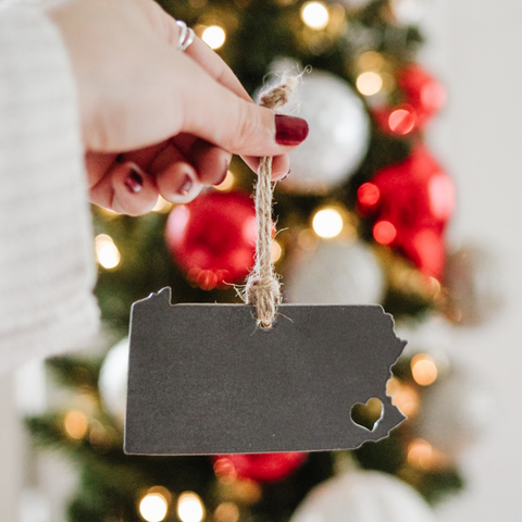 Heart In Philly Ornament