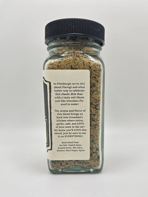 Pierogi Salt | Enhance Food Flavor with Gourmet Sea Salt & Artisan Blend by Steel City - YinzerShop