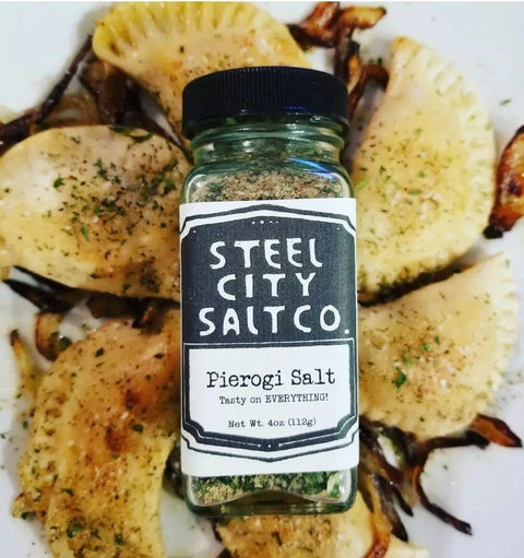 Pierogi Salt | Enhance Food Flavor with Gourmet Sea Salt & Artisan Blend by Steel City - YinzerShop