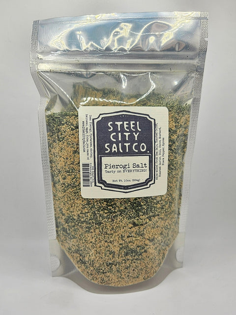 Pierogi Salt | Enhance Food Flavor with Gourmet Sea Salt & Artisan Blend by Steel City - YinzerShop