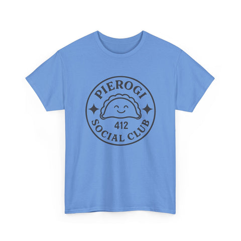 Pierogi Social Club - Unisex Heavy Cotton Tee T-Shirt - YinzerShop