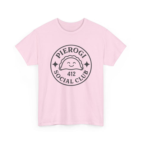 Pierogi Social Club - Unisex Heavy Cotton Tee T-Shirt - YinzerShop