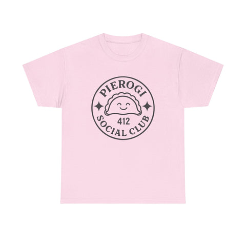 Pierogi Social Club - Unisex Heavy Cotton Tee T-Shirt - YinzerShop