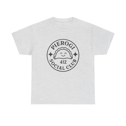 Pierogi Social Club - Unisex Heavy Cotton Tee T-Shirt - YinzerShop