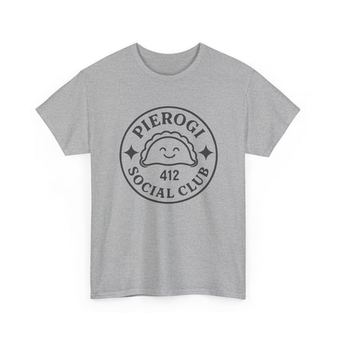 Pierogi Social Club - Unisex Heavy Cotton Tee T-Shirt - YinzerShop