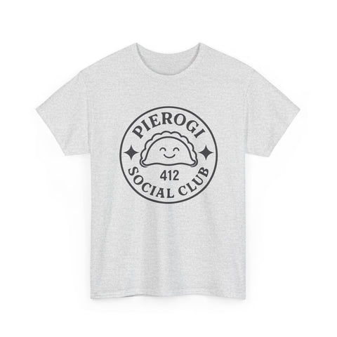 Pierogi Social Club - Unisex Heavy Cotton Tee T-Shirt - YinzerShop