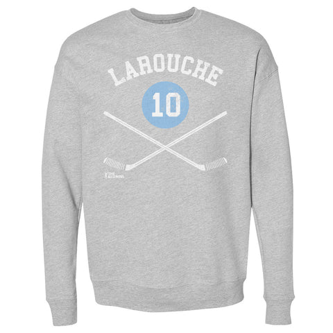 Pierre Larouche Crewneck Long Sleeve Sweatshirt - Pittsburgh Sports Apparel, Digital Print Men's Crewneck Sweatshirt - YinzerShop