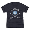 Pierre Larouche T-Shirt - Kids Crewneck Short Sleeve Tee | Pittsburgh Hockey Shirt Kids T-Shirt - YinzerShop