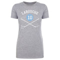 Pierre Larouche T-Shirt – Slim Fit Cotton Crewneck Tee | Pittsburgh Hockey Shirt Women's T-Shirt - YinzerShop