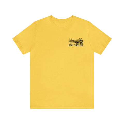 Pirates PNC Park Home since 2001 Series Short Sleev T-Shirt T-Shirt Printify Yellow S 