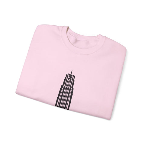 Pitt Cathedral of Learning - Heavy Blend™ Crewneck Sweatshirt Sweatshirt - YinzerShop