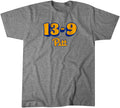 Pitt Football: 13-9 T-Shirt - YinzerShop