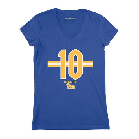 Pitt Football: Eli Holstein 10 Stripe CFB_NIL - YinzerShop