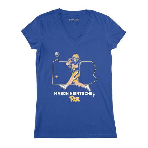 Pitt Footballl: Mason Heintschel State Star Pittsburgh Panthers-College Football - YinzerShop